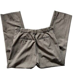 ZARA Gray Dress Pants Wool Blend Slacks size 32